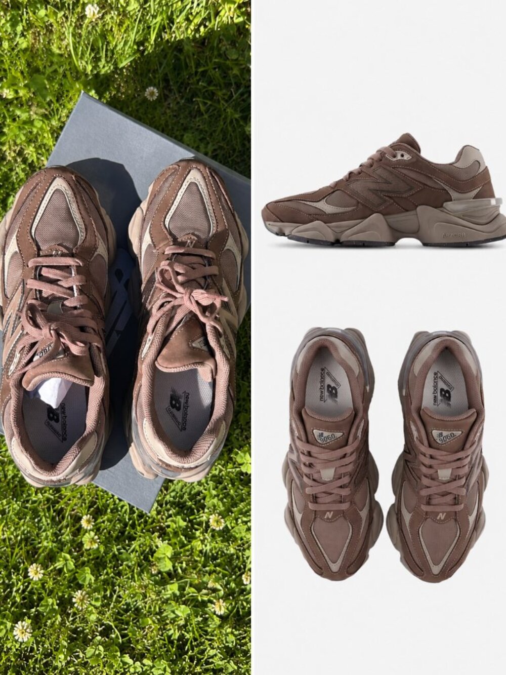 New Balance 9060 Cortado Linen Brown Sneakers Men’s 8 / Women’s 9.5 U9060PH NIB